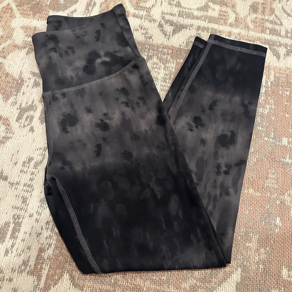 Black Tie-dye Leggings